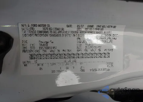 2017 Ford Focus St from USA, damaged, VIN 1FADP3L99HL285340